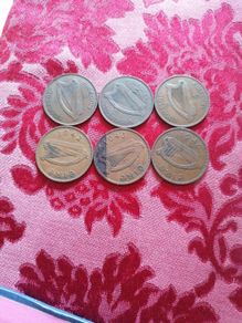 Group Ireland One Penny Coins