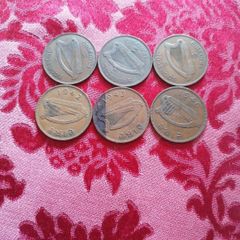 Group Ireland One Penny Coins
