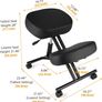 Kneel chair stool. Ergonomic. Posture. Image 9