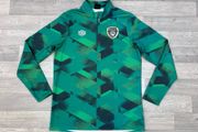 Umbro Ireland Football Half Zip Jumper Mens Large