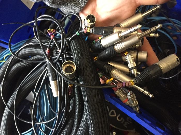 Patch bay Swichcraft with long cables (2/2)