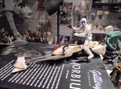 Star Wars Hoth Recon Patrol Biker!