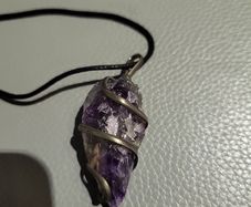 Amethyst necklace