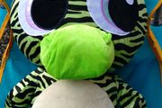 Green/Black Soft Toy (used).