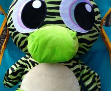 Green/Black Soft Toy (used).