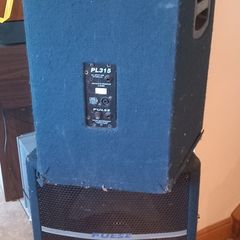 Pulse PL315 PA speakers