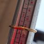 22 ct yellow gold ring size P Image 5