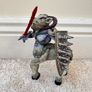 ELC Centaur Goat Mythical Creature Warrior Tower Of Doom Darkness Fantasy Figure approx. 13 cm. Used Please see photos Image 9