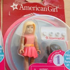 Collectible Miniature dolls incl American girl,  Baby born