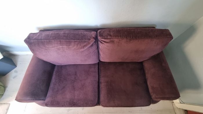 Sofa Comfy; Wine, 2 seater