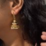 Classic Meenakari Jhumkas Earrings Image 2