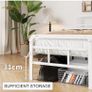 4ft6 Double Bed Frame with Curved Headboard Image 7