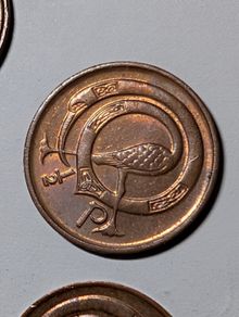 Irish Halfpennies x5