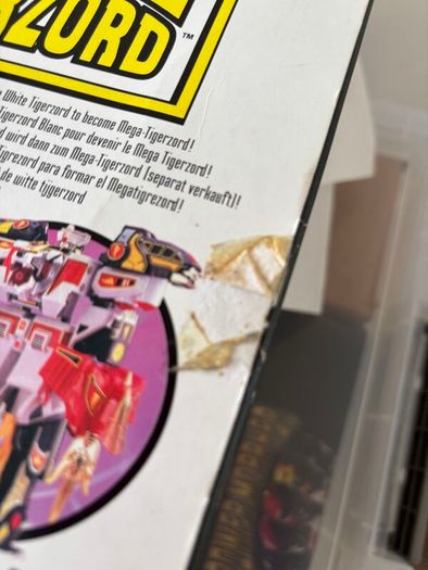 Power Rangers Tigerzord 1993 with box