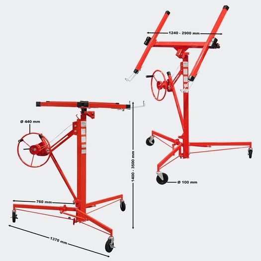 Drywall Lift for Sheet Rock Panels