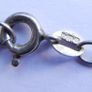 Vintage Silver Silver 925 ID Bar Chain Bracelet length 7,5" - 1,9g Image 4