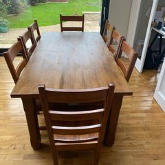 Dining Table & 8 Chairs
