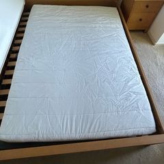 Ikea double bed foam mattress