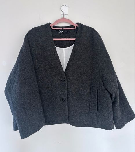 Zara Women Manteco Wool Jacket