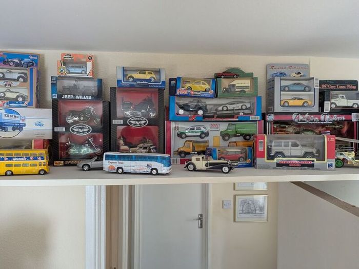 Large Collection of Model cars trucks vans collectibles see photos