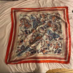 silk neck scarf / shawl