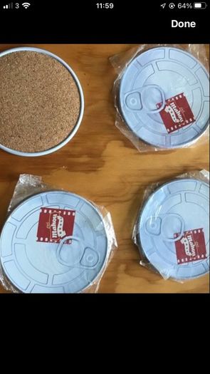 Mahou Beer Coasters