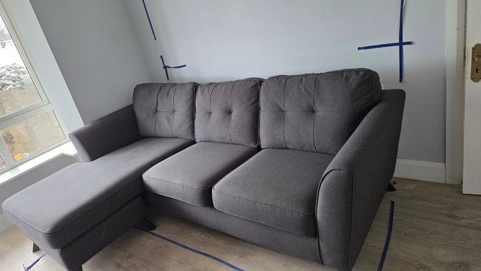 L shaped sofa