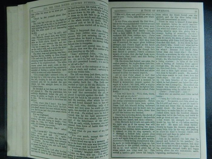 Charles Dickens. All The Year Round. Rare Error. 1862 onwards.