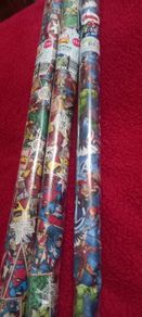 wrapping paper marvel new