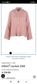 Designer 100% linen ladies jacket(12/14)