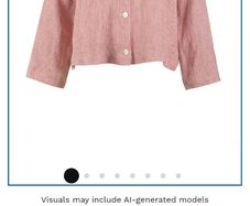 Designer 100% linen ladies jacket(12/14)
