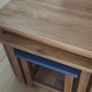 solid oak nest of tables Image 2