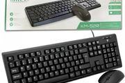 IMICE KM-520 High Performance USB Wired Keyboard &amp; Mouse Black