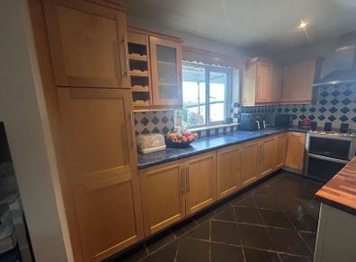 Kitchen and Utility Cabinets and eletrical items