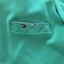 Boys Green Tommy Hilfiger Polo Shirt Image 3