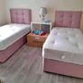Brand New Stylish Single Divan Beds.. Multiple Options Of Headboards. Tufted Memory Foam Mattresses Available. Drawers Storage Available Image 5