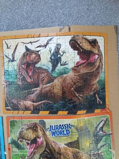Jigsaw puzzle.Dinosaurs.Age5+