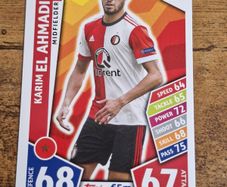 Topps Match Attax, Champions League 2017-18, Card 352, Karim El Ahmadi - free standard postage