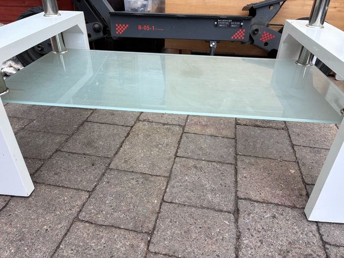 glass coffee table