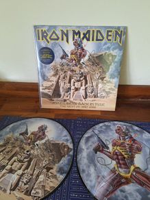 Iron Maiden - Somewhere Back in Time - Ltd 2 x Pic Disc