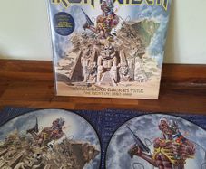 Iron Maiden - Somewhere Back in Time - Ltd 2 x Pic Disc
