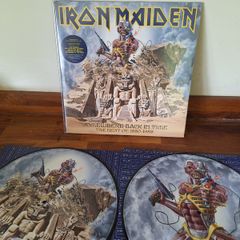 Iron Maiden - Somewhere Back in Time - Ltd 2 x Pic Disc