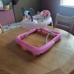 Bright Starts Disney Baby Minnie Mouse  2-in-1 Activity Walker