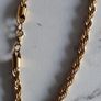14k gold plated chain Image 2