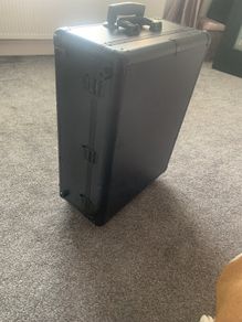 Portable make up station with plugin lights  and 3 height extensions