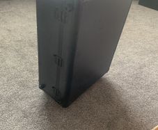 Portable make up station with plugin lights  and 3 height extensions