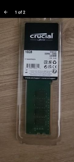 Crucial Ddr4 Ram 16gb 3200mhz