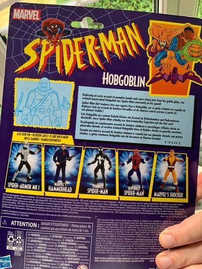 Marvel legends spider man retro wave