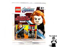 LEGO Avengers Black Widow Minifigure Foil Pack Polybag Limited Edition Brand New Sealed
