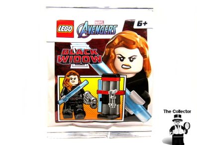 LEGO Avengers Black Widow Minifigure Foil Pack Polybag Limited Edition Brand New Sealed